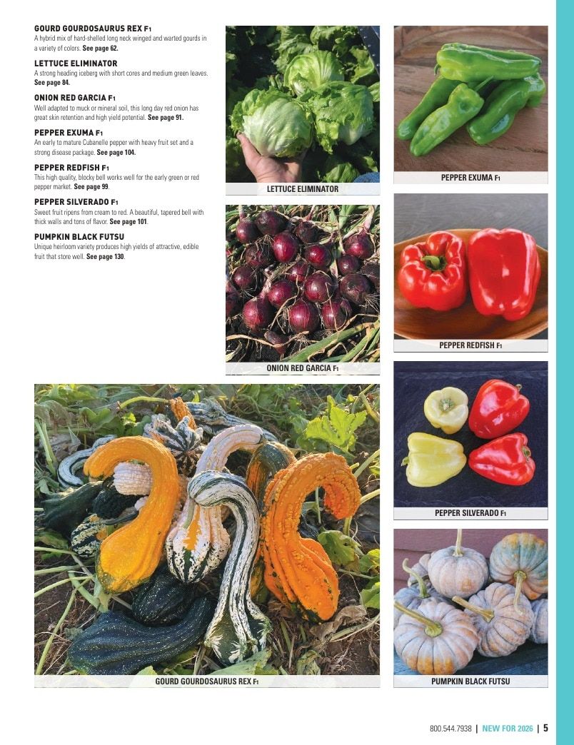 Harris Seeds Vegetable and Cut Flower Catalog Weekly Ad January 1 - December 31, 2026