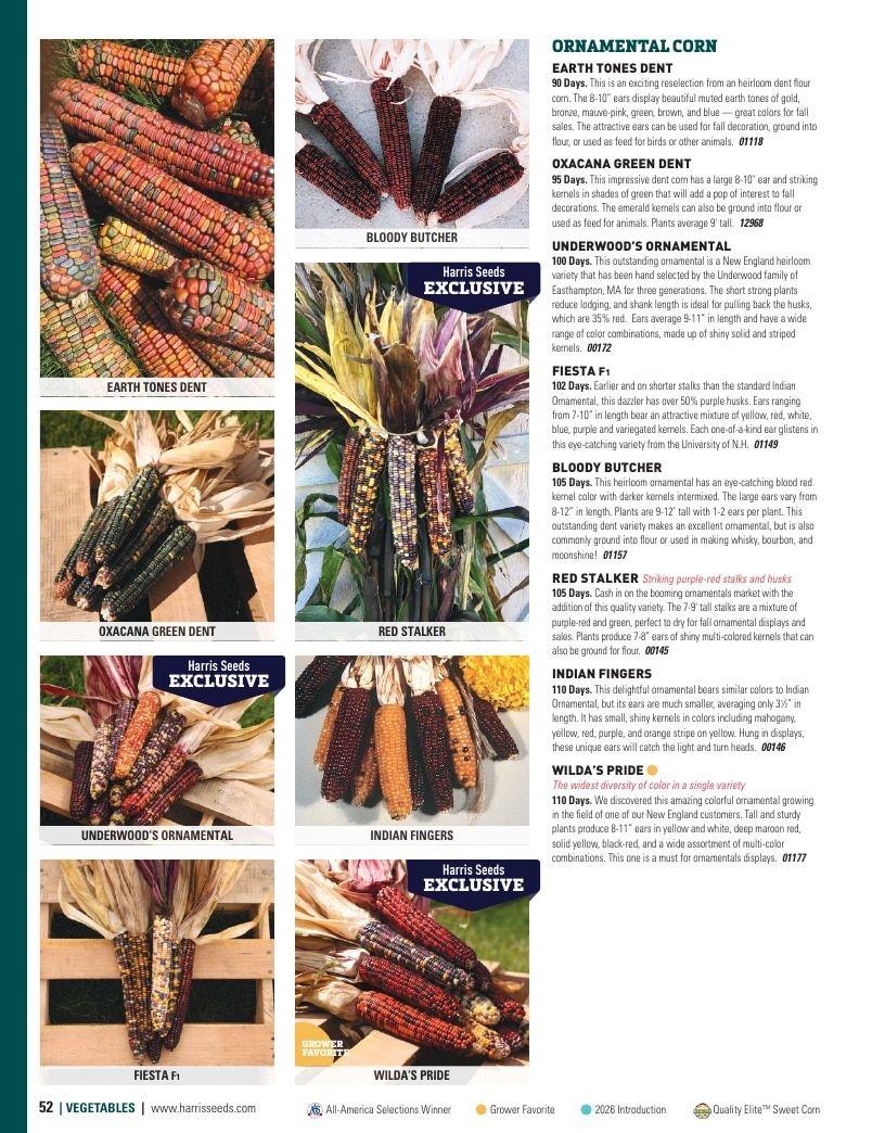 Harris Seeds Vegetable and Cut Flower Catalog Weekly Ad January 1 - December 31, 2026
