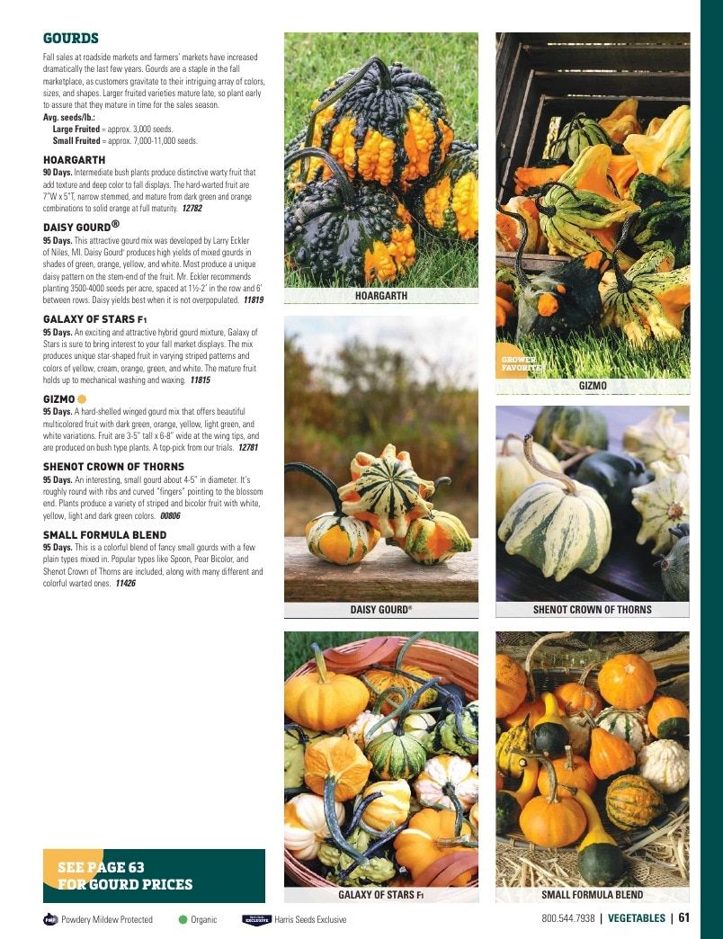 Harris Seeds Vegetable and Cut Flower Catalog Weekly Ad January 1 - December 31, 2026