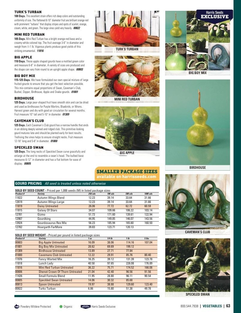 Harris Seeds Vegetable and Cut Flower Catalog Weekly Ad January 1 - December 31, 2026