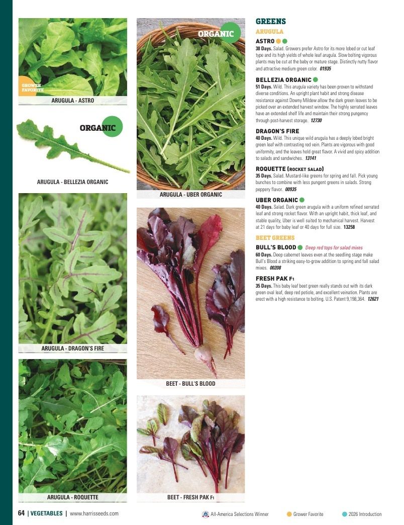 Harris Seeds Vegetable and Cut Flower Catalog Weekly Ad January 1 - December 31, 2026