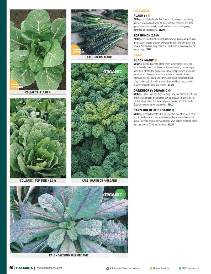 Harris Seeds Vegetable and Cut Flower Catalog Weekly Ad January 1 - December 31, 2026