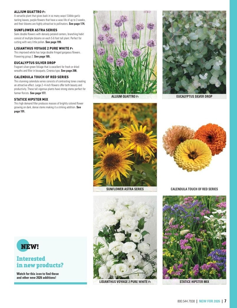 Harris Seeds Vegetable and Cut Flower Catalog Weekly Ad January 1 - December 31, 2026