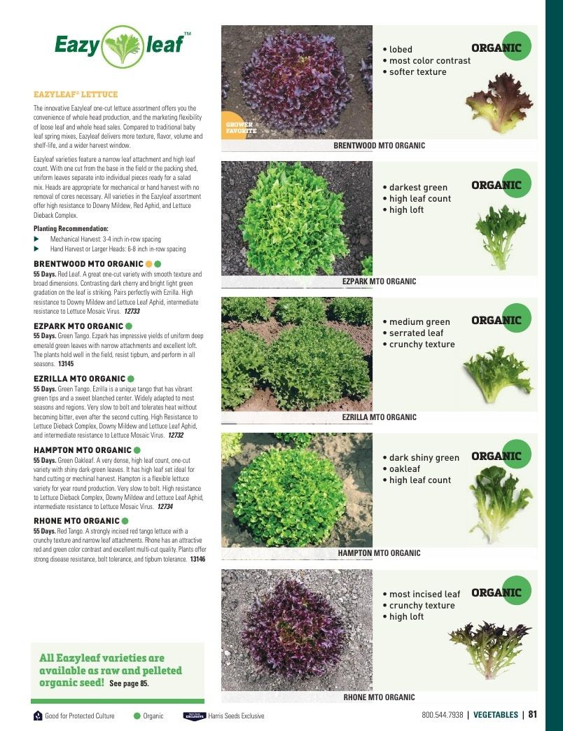 Harris Seeds Vegetable and Cut Flower Catalog Weekly Ad January 1 - December 31, 2026