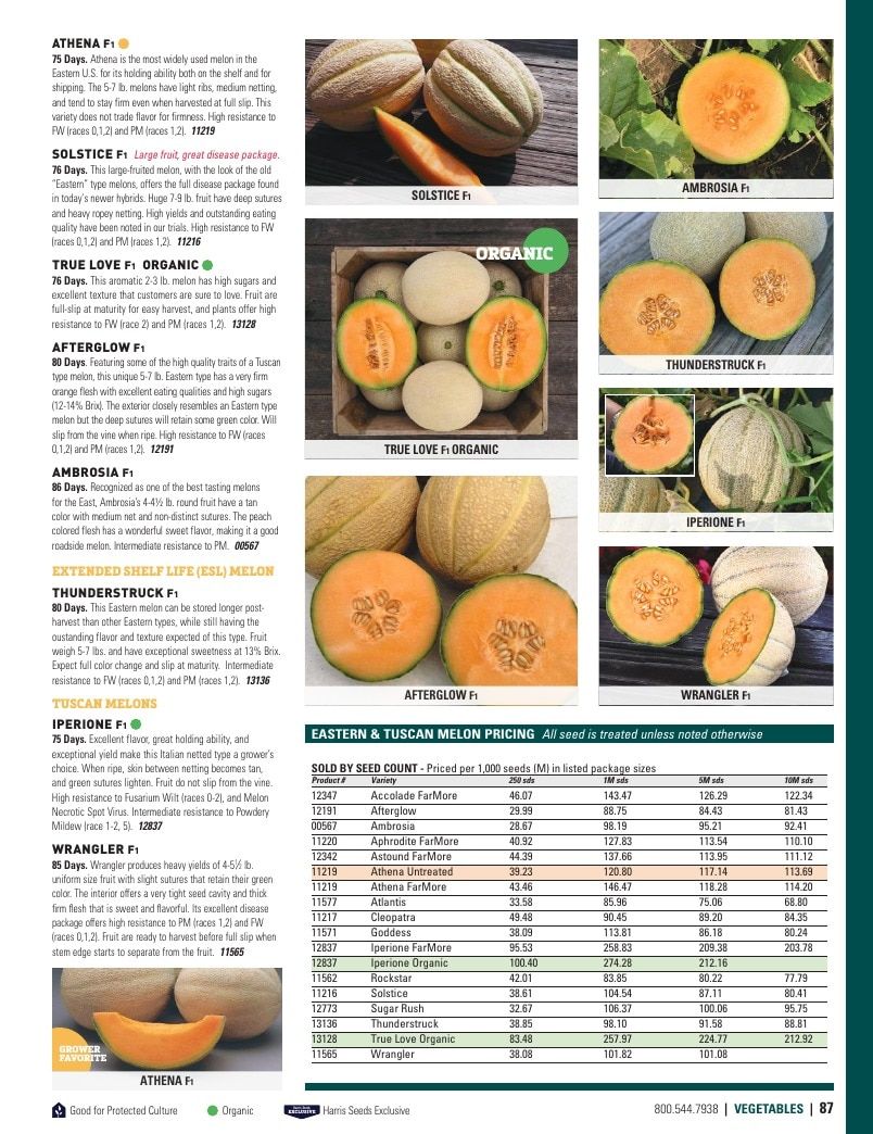 Harris Seeds Vegetable and Cut Flower Catalog Weekly Ad January 1 - December 31, 2026