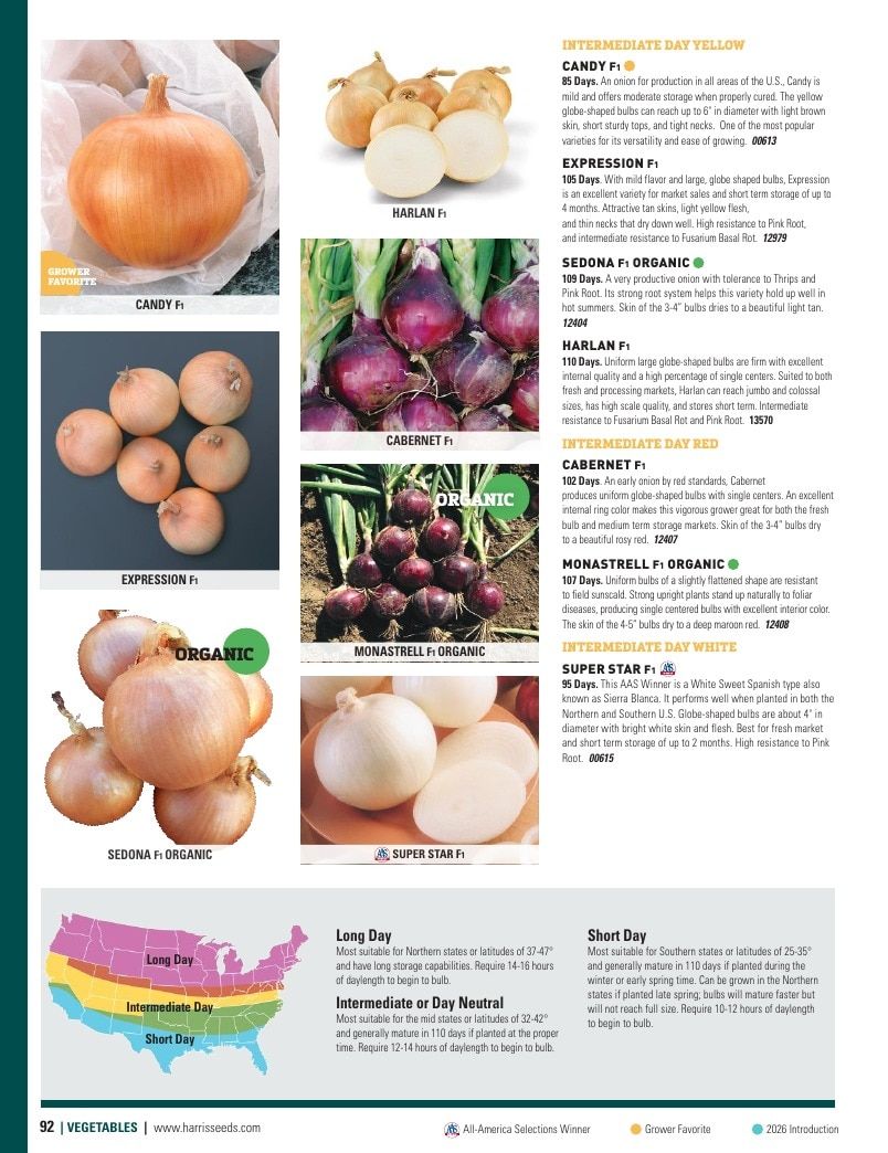 Harris Seeds Vegetable and Cut Flower Catalog Weekly Ad January 1 - December 31, 2026