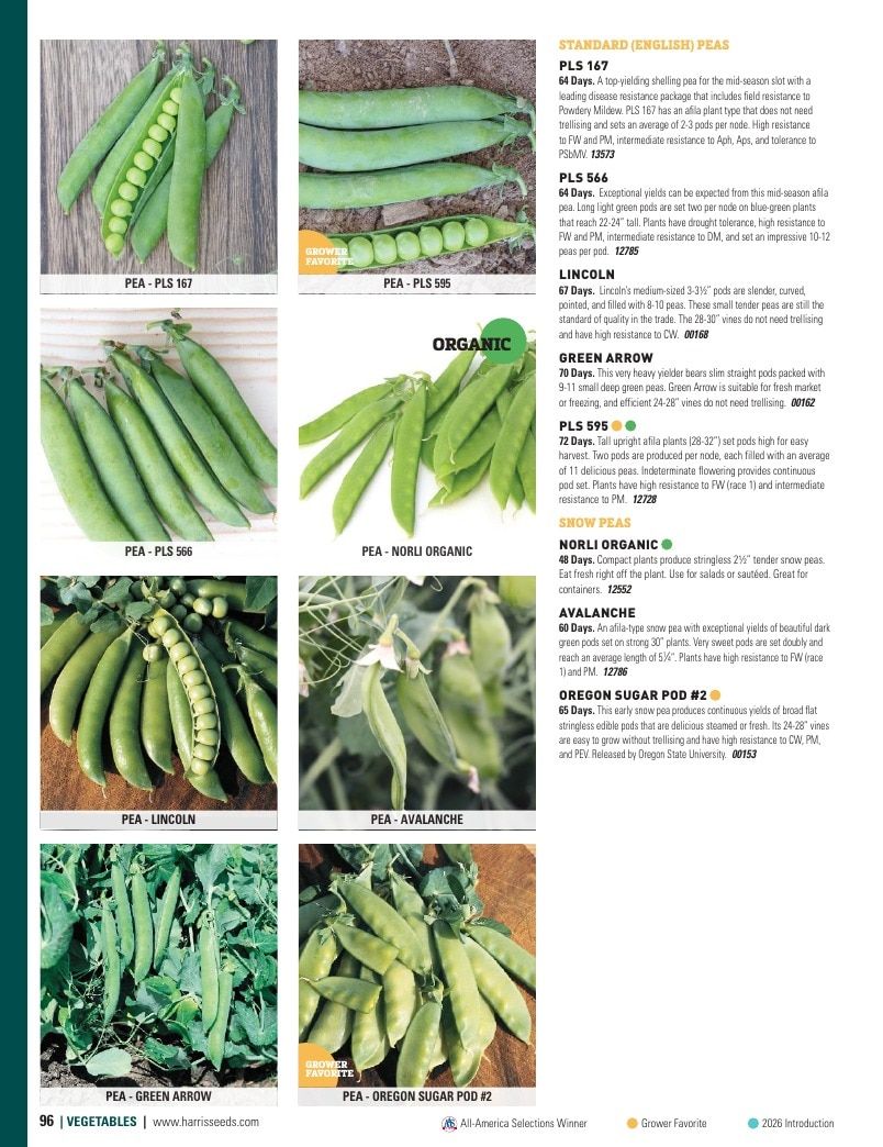 Harris Seeds Vegetable and Cut Flower Catalog Weekly Ad January 1 - December 31, 2026
