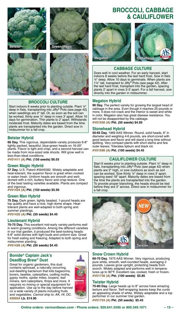 Vermont Bean Annual Catalog Weekly Ad January 1 - December 31, 2026
