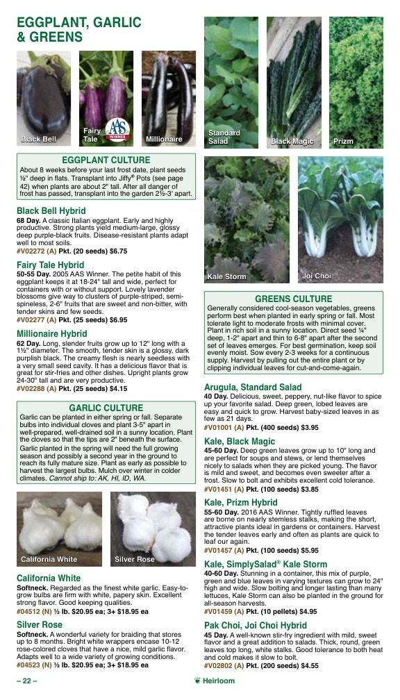 Vermont Bean Annual Catalog Weekly Ad January 1 - December 31, 2026