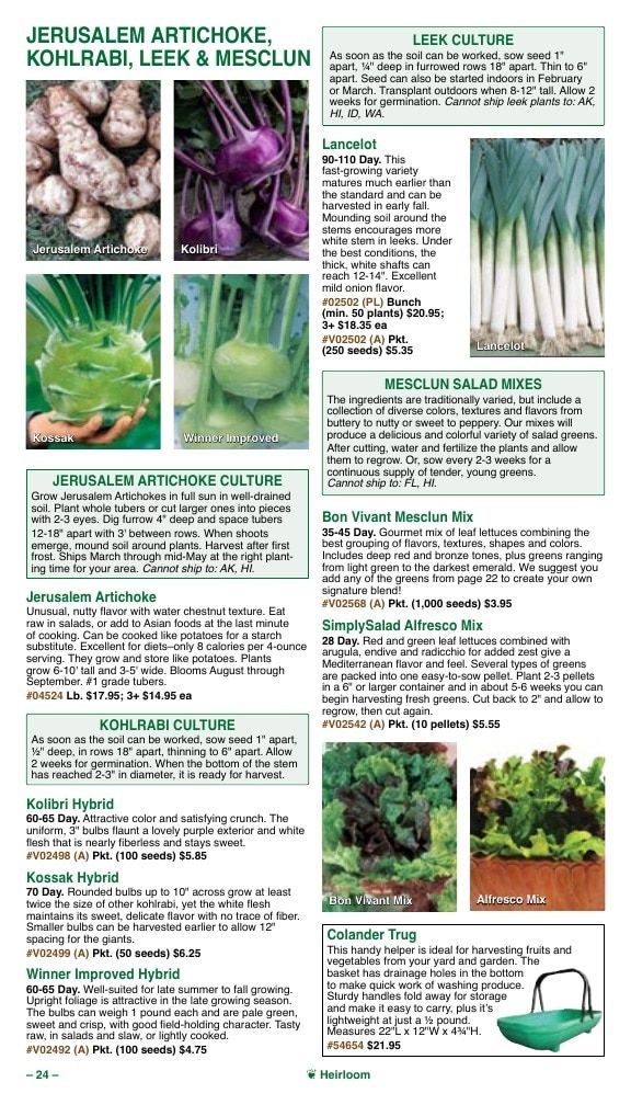 Vermont Bean Annual Catalog Weekly Ad January 1 - December 31, 2026