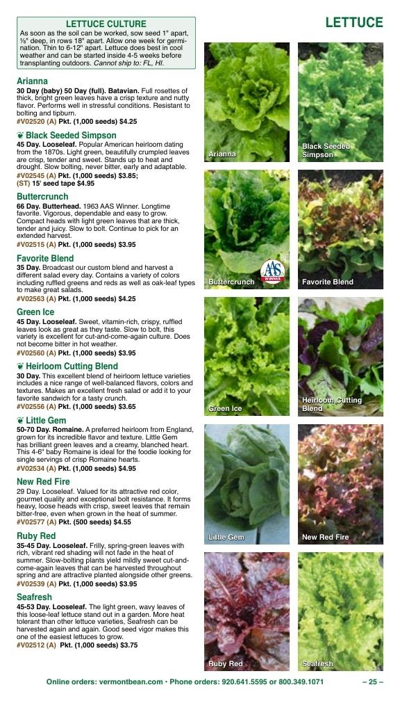 Vermont Bean Annual Catalog Weekly Ad January 1 - December 31, 2026