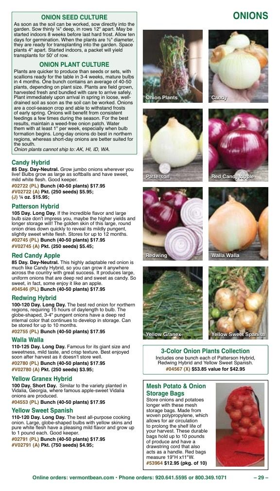 Vermont Bean Annual Catalog Weekly Ad January 1 - December 31, 2026