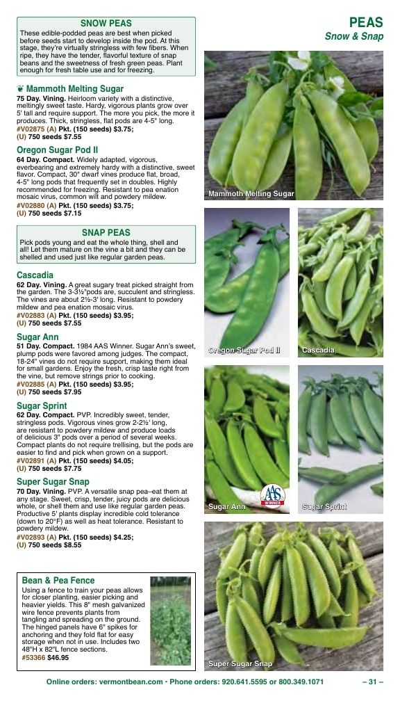 Vermont Bean Annual Catalog Weekly Ad January 1 - December 31, 2026