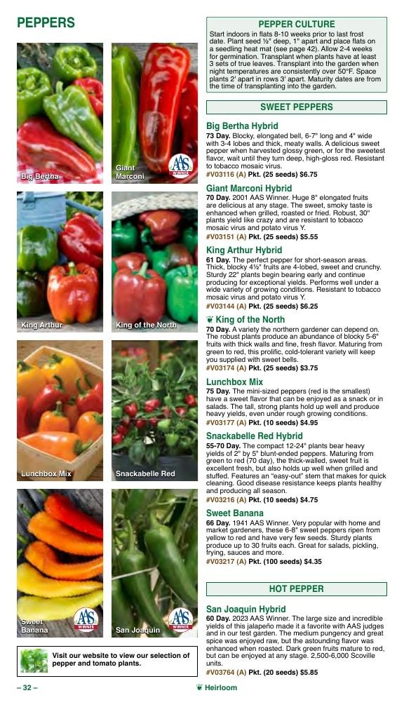 Vermont Bean Annual Catalog Weekly Ad January 1 - December 31, 2026