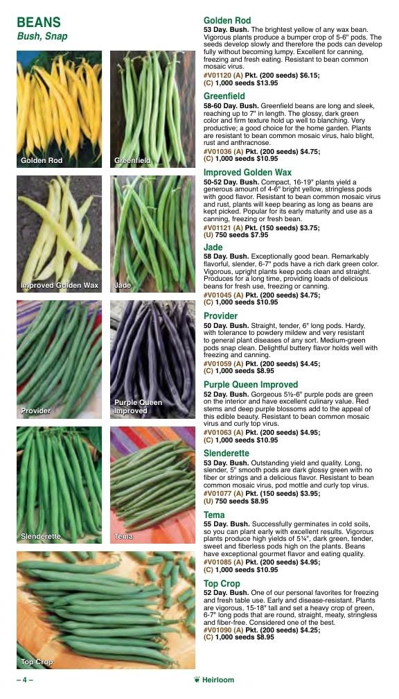Vermont Bean Annual Catalog Weekly Ad January 1 - December 31, 2026