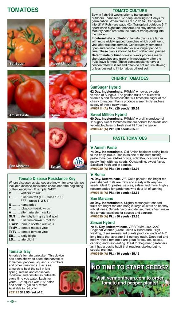 Vermont Bean Annual Catalog Weekly Ad January 1 - December 31, 2026