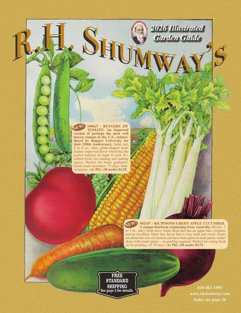 R.H. Shumway Annual Catalog Weekly Ad January 1 - December 31, 2026