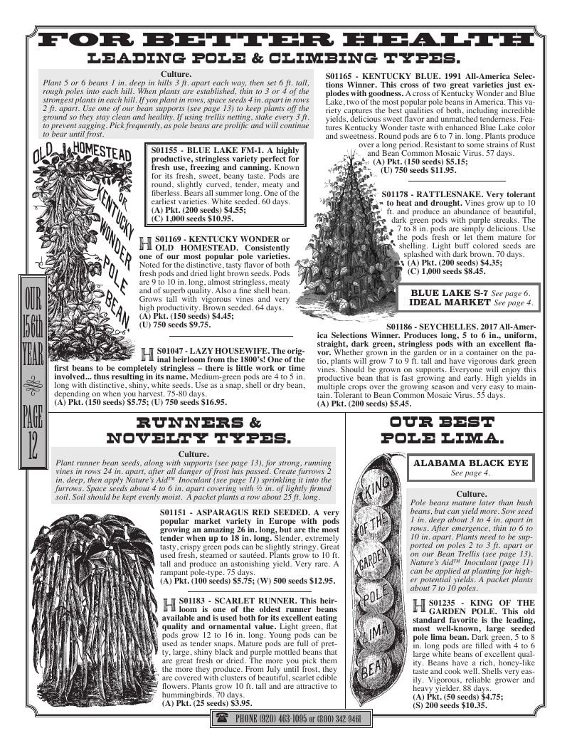 R.H. Shumway Annual Catalog Weekly Ad January 1 - December 31, 2026