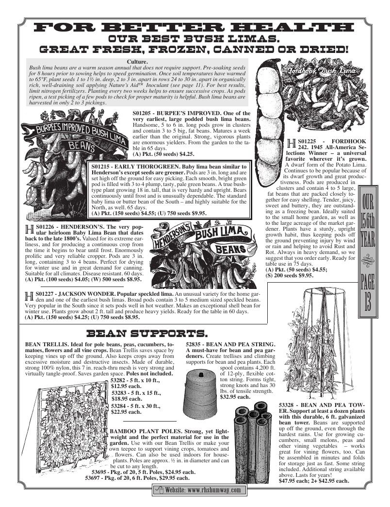 R.H. Shumway Annual Catalog Weekly Ad January 1 - December 31, 2026