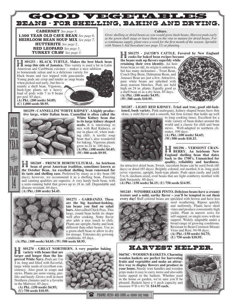R.H. Shumway Annual Catalog Weekly Ad January 1 - December 31, 2026