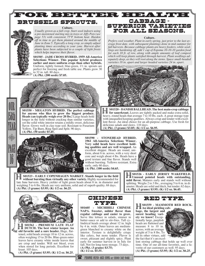 R.H. Shumway Annual Catalog Weekly Ad January 1 - December 31, 2026