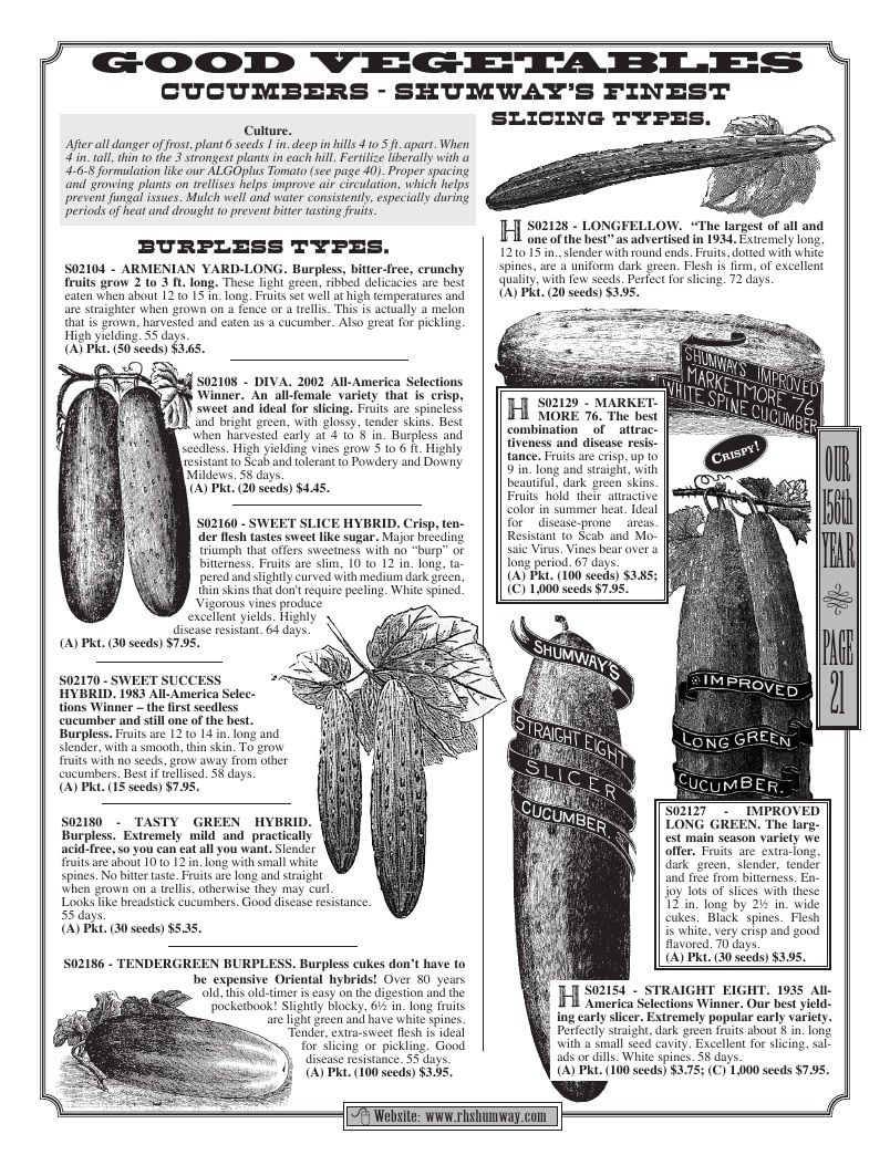 R.H. Shumway Annual Catalog Weekly Ad January 1 - December 31, 2026