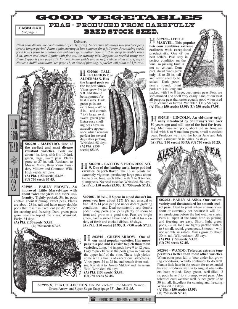R.H. Shumway Annual Catalog Weekly Ad January 1 - December 31, 2026