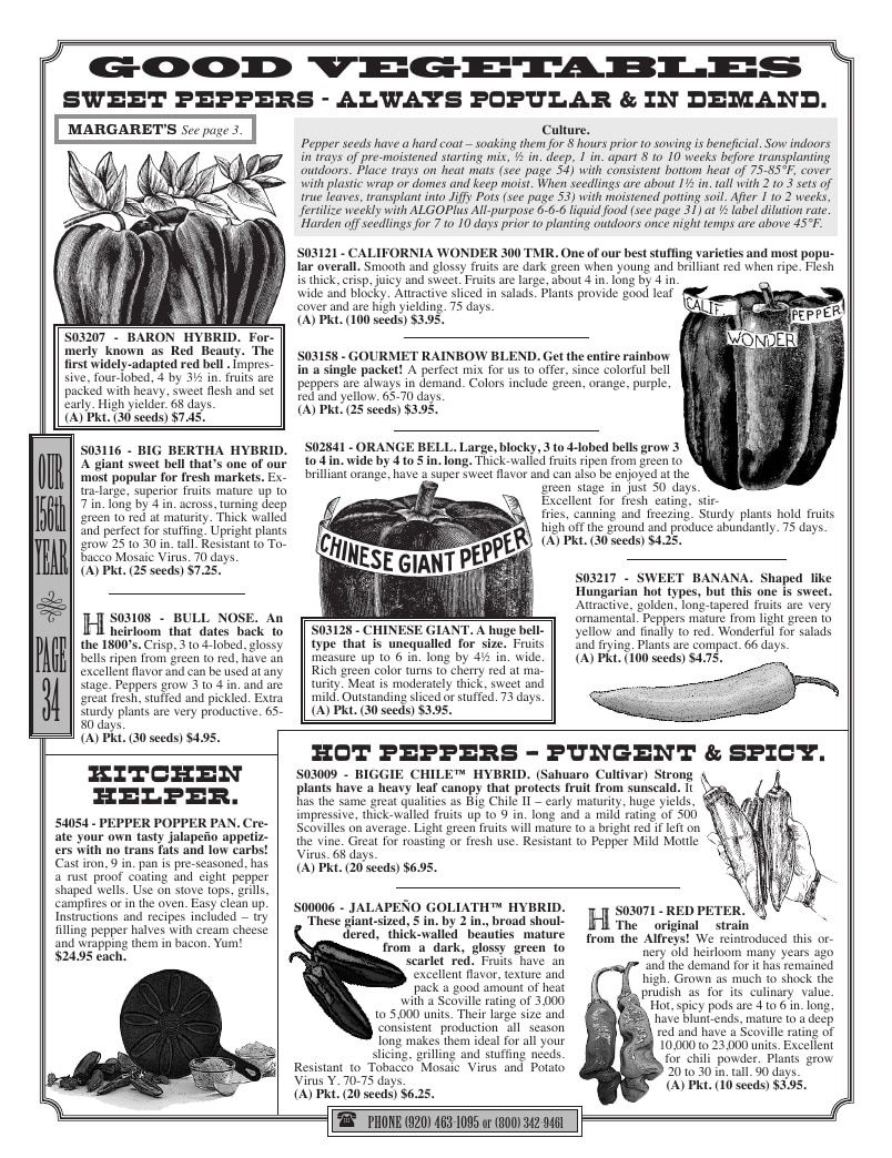 R.H. Shumway Annual Catalog Weekly Ad January 1 - December 31, 2026