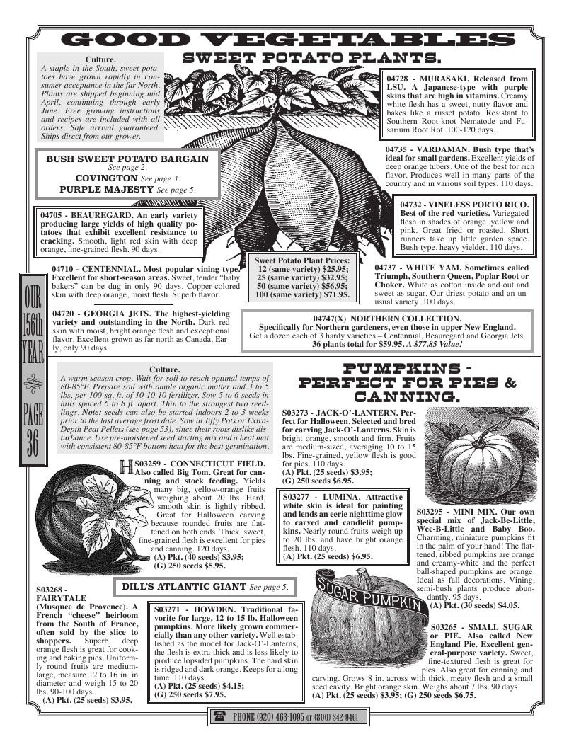 R.H. Shumway Annual Catalog Weekly Ad January 1 - December 31, 2026