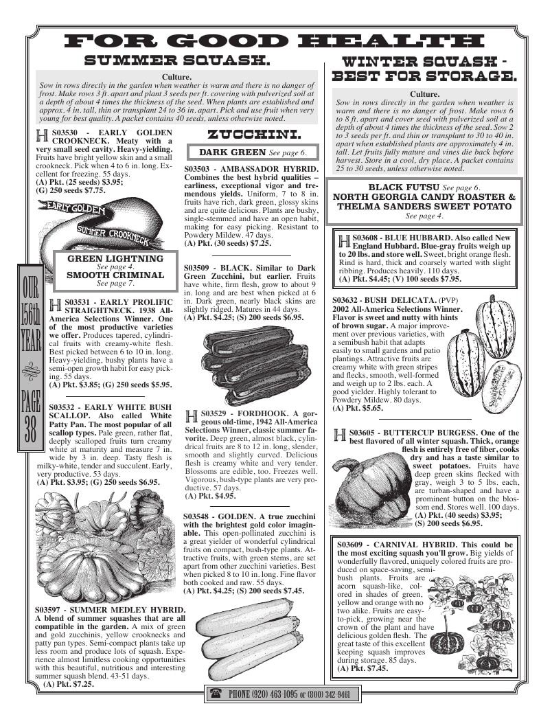 R.H. Shumway Annual Catalog Weekly Ad January 1 - December 31, 2026
