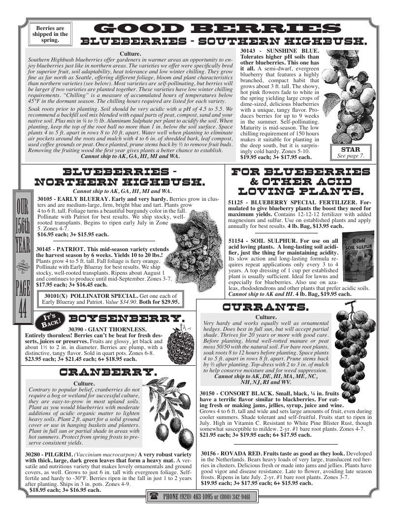 R.H. Shumway Annual Catalog Weekly Ad January 1 - December 31, 2026