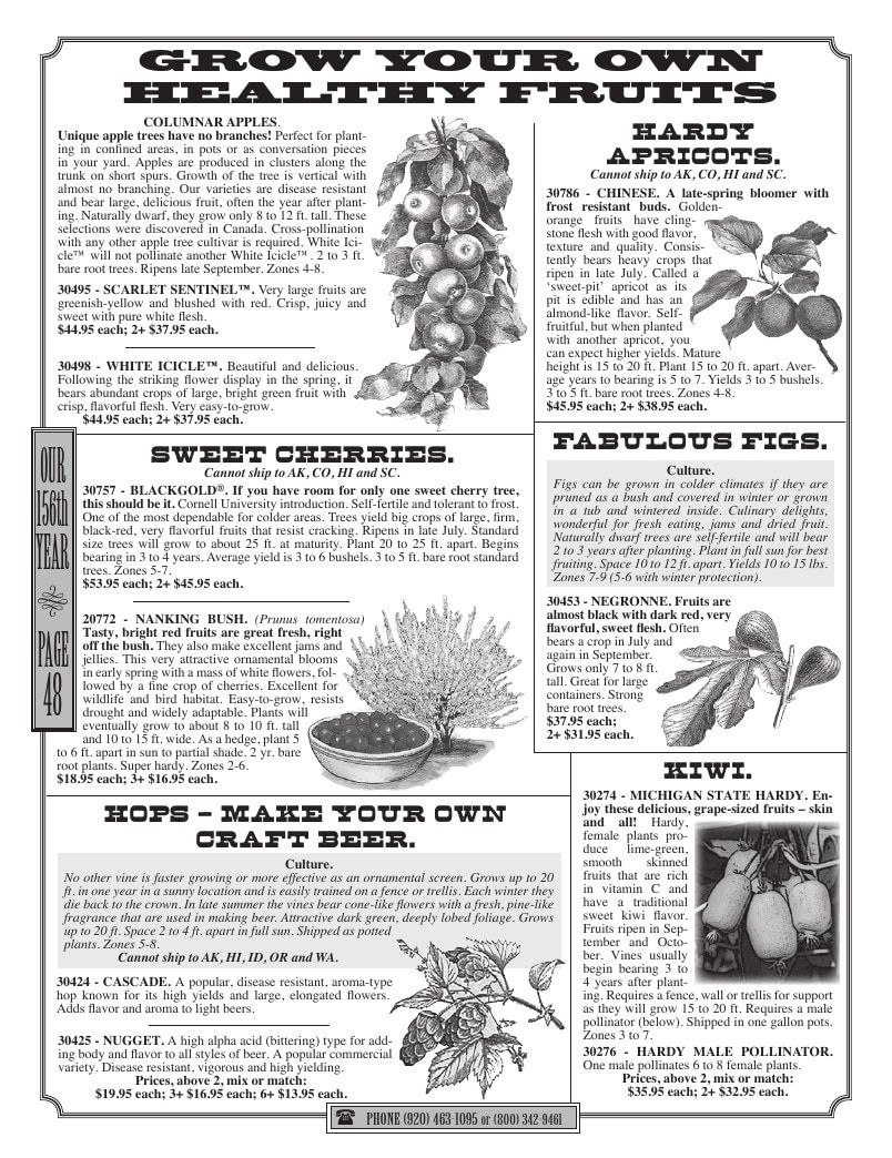 R.H. Shumway Annual Catalog Weekly Ad January 1 - December 31, 2026