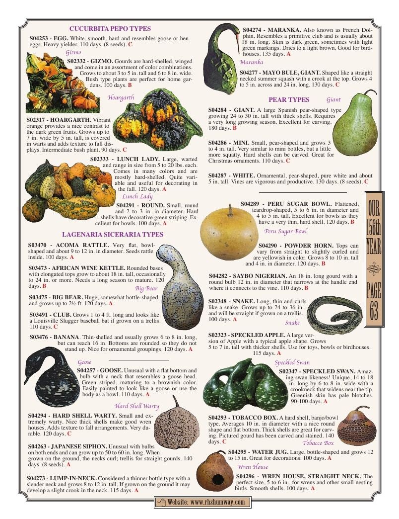 R.H. Shumway Annual Catalog Weekly Ad January 1 - December 31, 2026