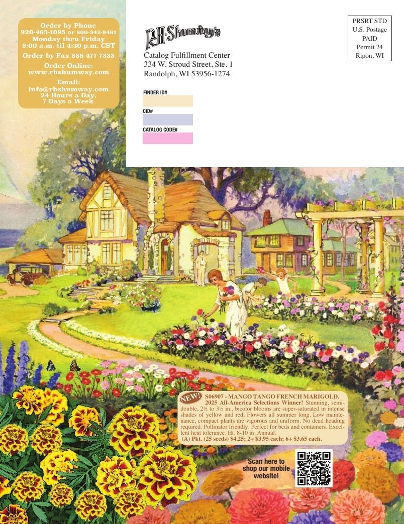 R.H. Shumway Annual Catalog Weekly Ad January 1 - December 31, 2026