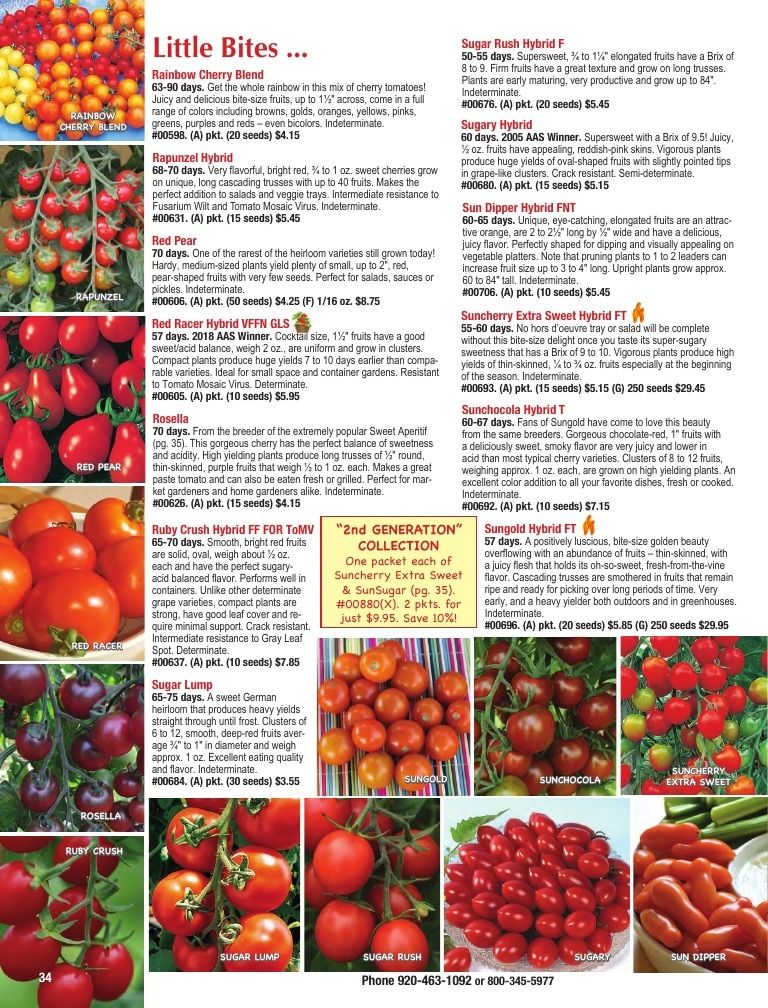 Totally Tomatoes Annual Catalog Weekly Ad January 1 - December 31, 2026