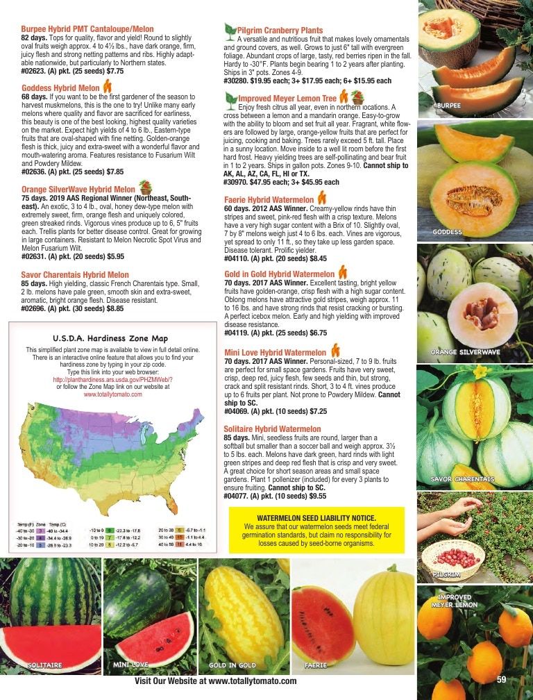 Totally Tomatoes Annual Catalog Weekly Ad January 1 - December 31, 2026