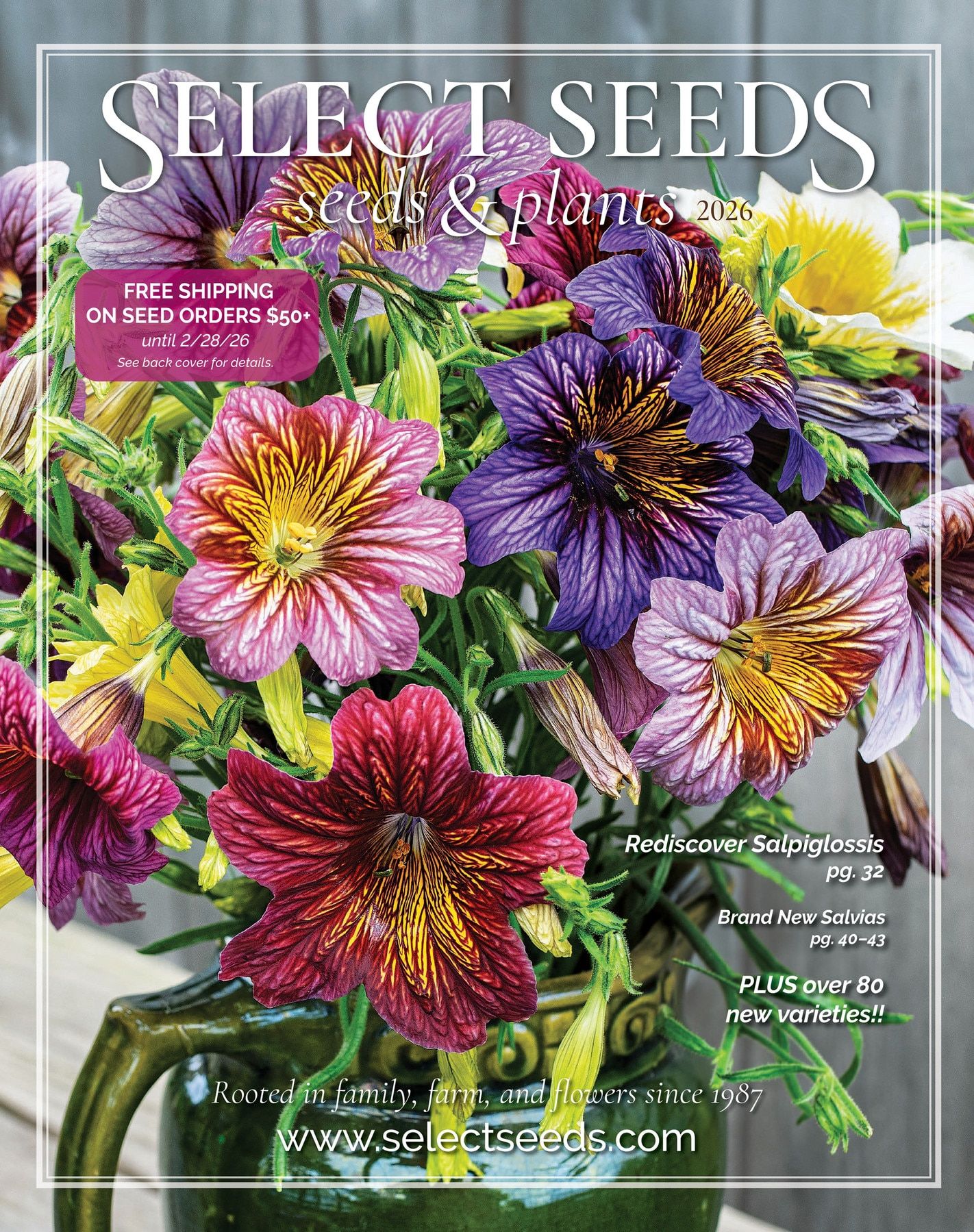 Select Seeds Annual Catalog Weekly Ad January 1 - December 31, 2026