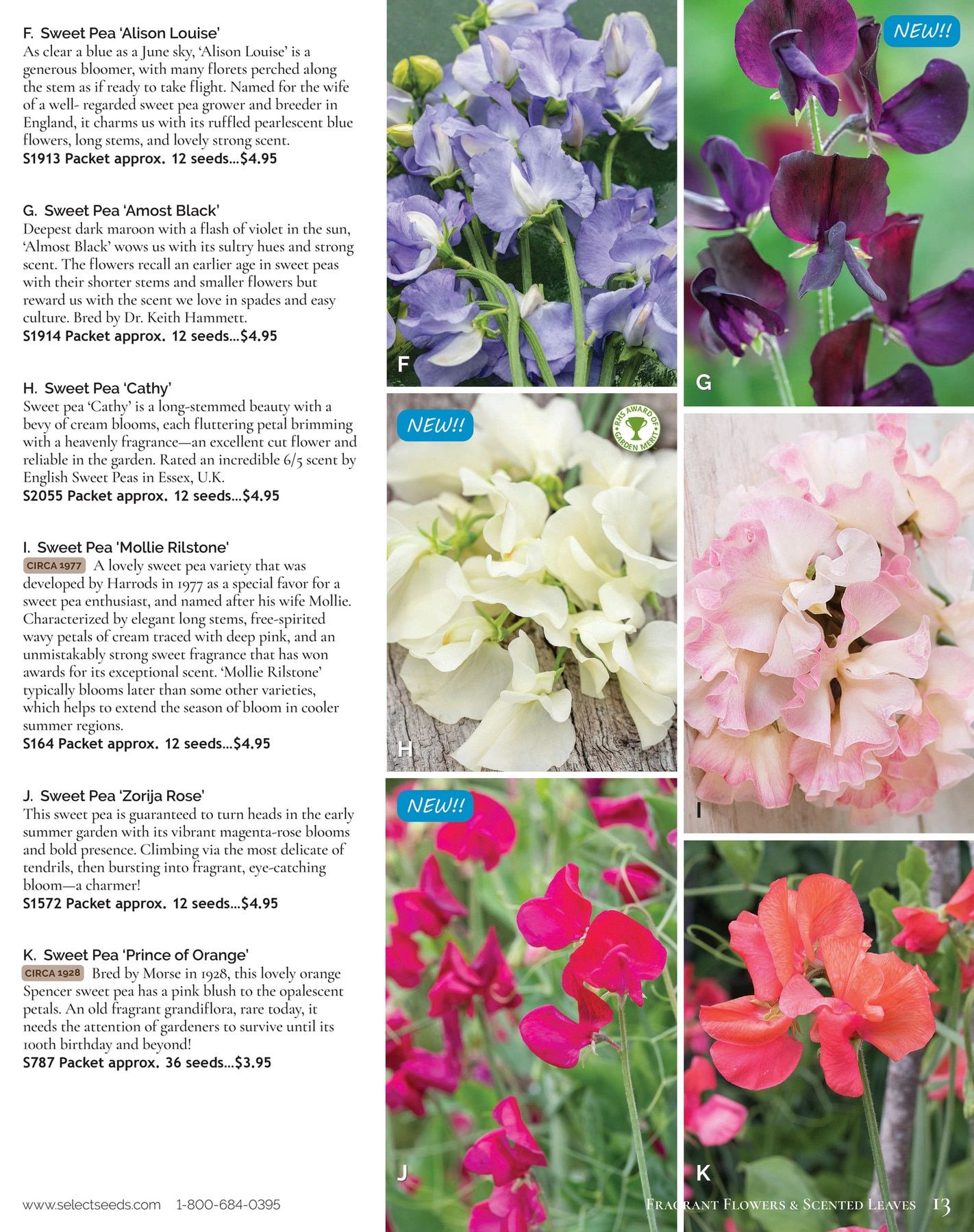 Select Seeds Annual Catalog Weekly Ad January 1 - December 31, 2026