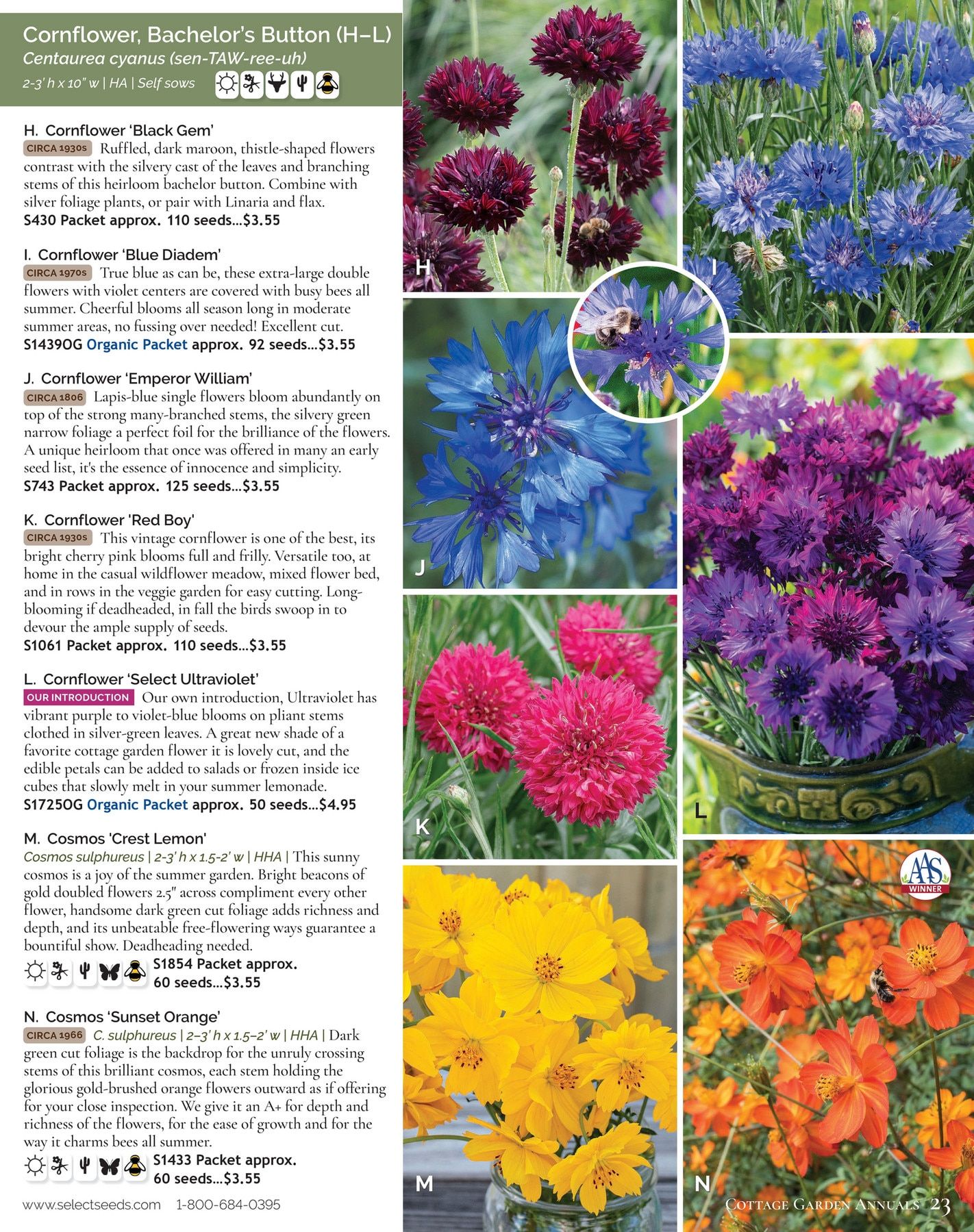 Select Seeds Annual Catalog Weekly Ad January 1 - December 31, 2026
