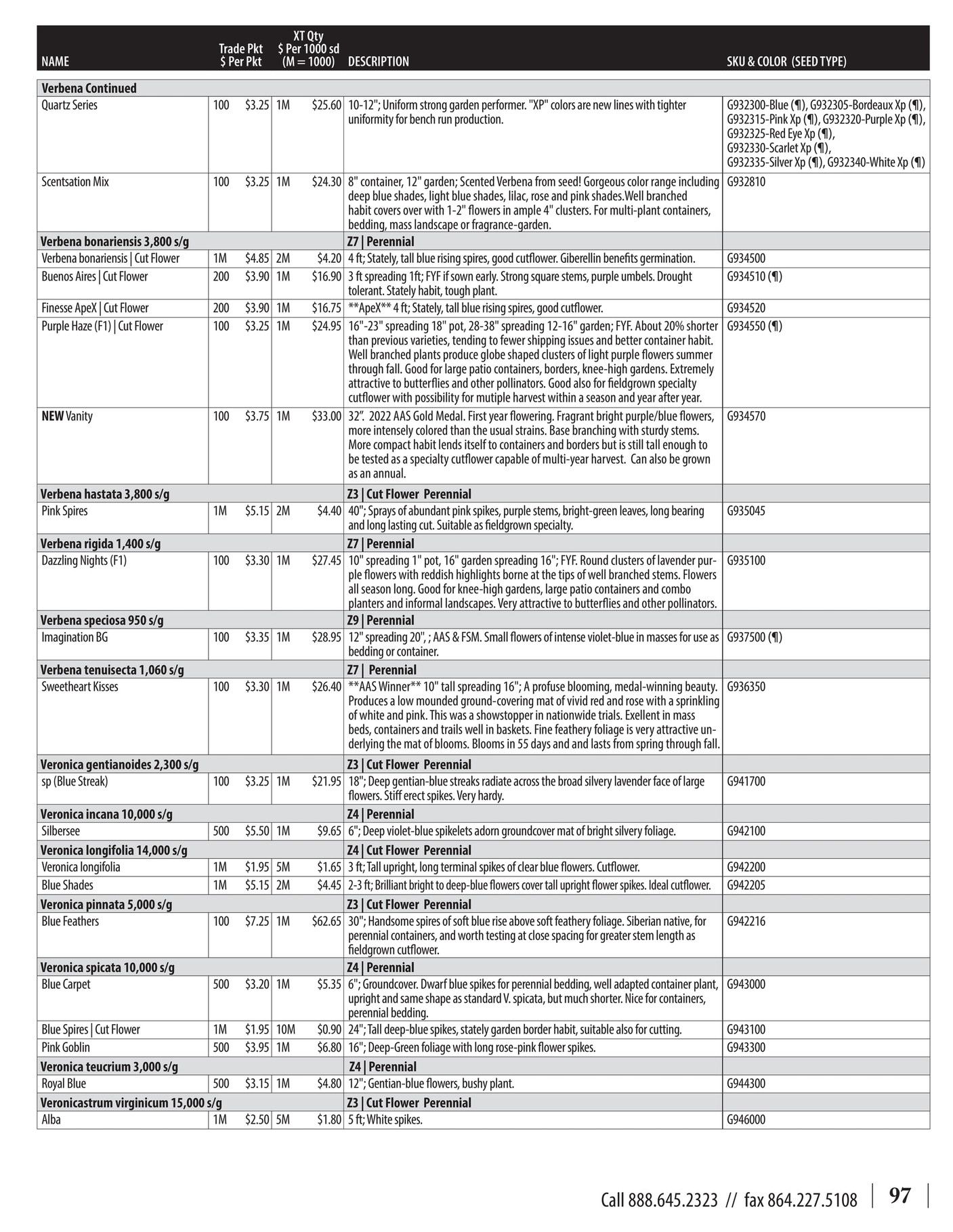 GeoSeed Professional Seed Catalog Weekly Ad July 1, 2026 - June 30, 2027