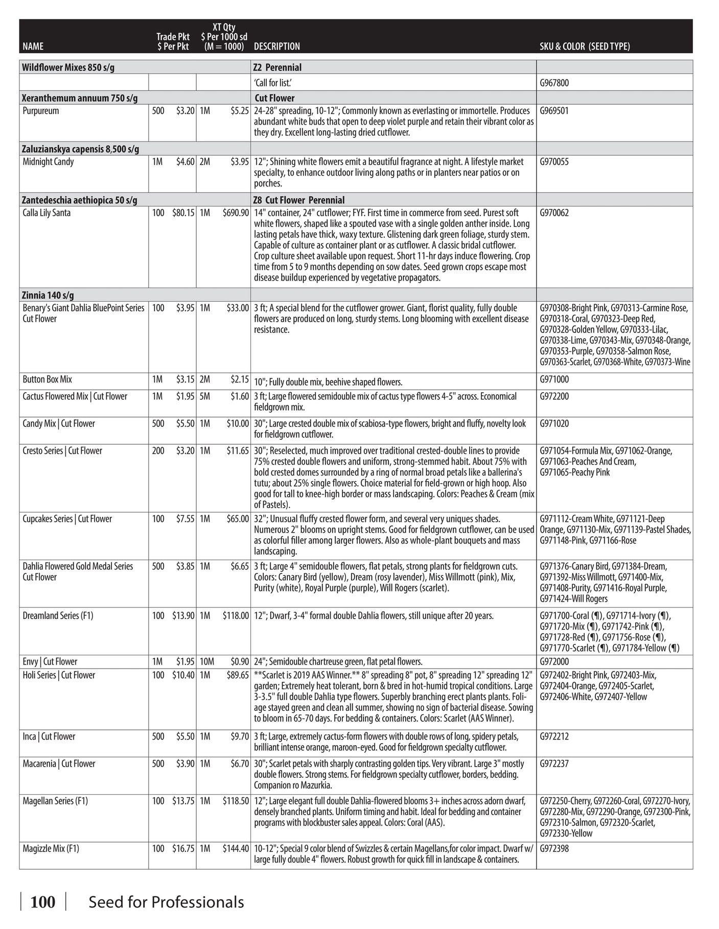GeoSeed Professional Seed Catalog Weekly Ad July 1, 2026 - June 30, 2027