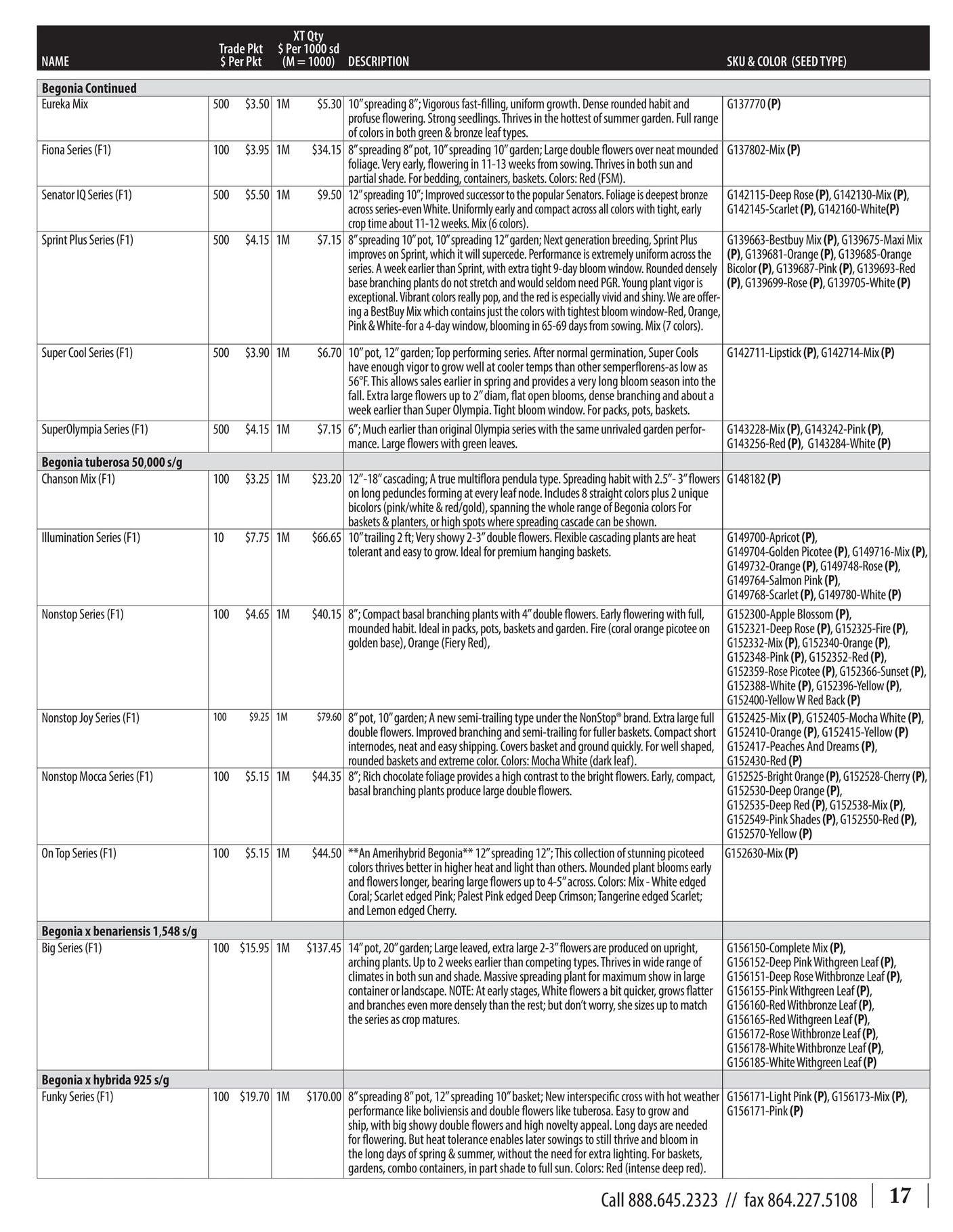 GeoSeed Professional Seed Catalog Weekly Ad July 1, 2026 - June 30, 2027