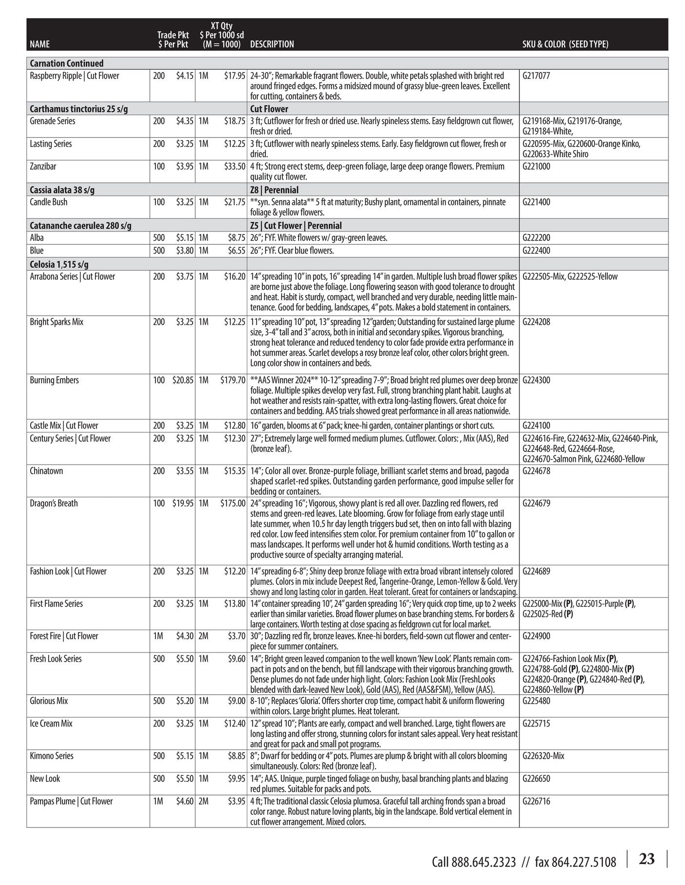 GeoSeed Professional Seed Catalog Weekly Ad July 1, 2026 - June 30, 2027