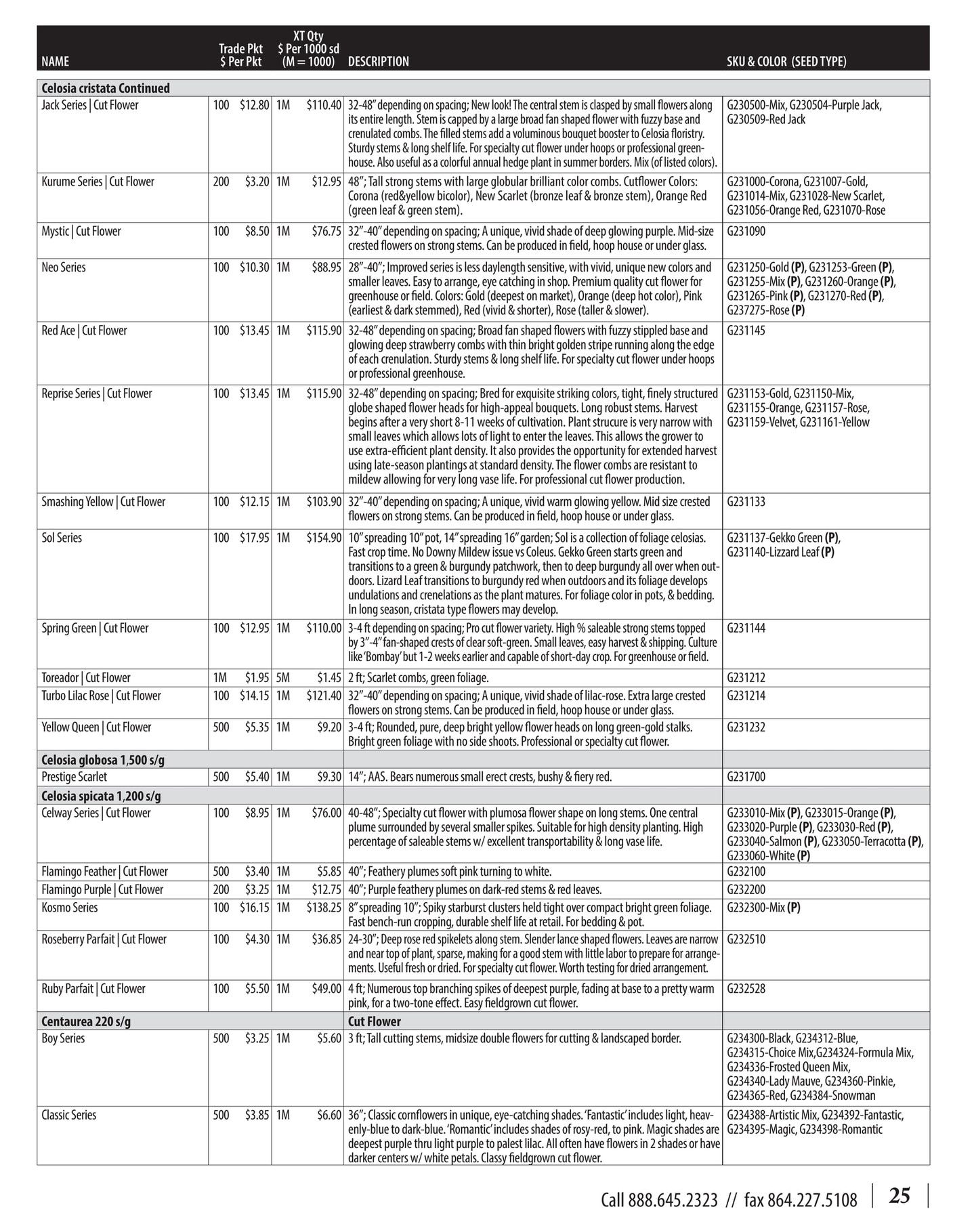 GeoSeed Professional Seed Catalog Weekly Ad July 1, 2026 - June 30, 2027
