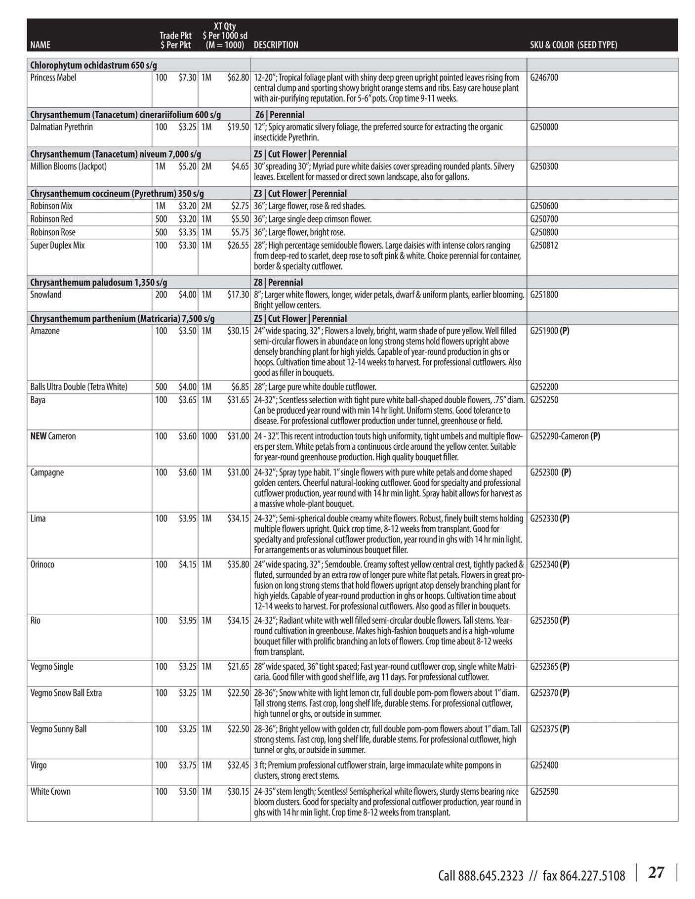 GeoSeed Professional Seed Catalog Weekly Ad July 1, 2026 - June 30, 2027