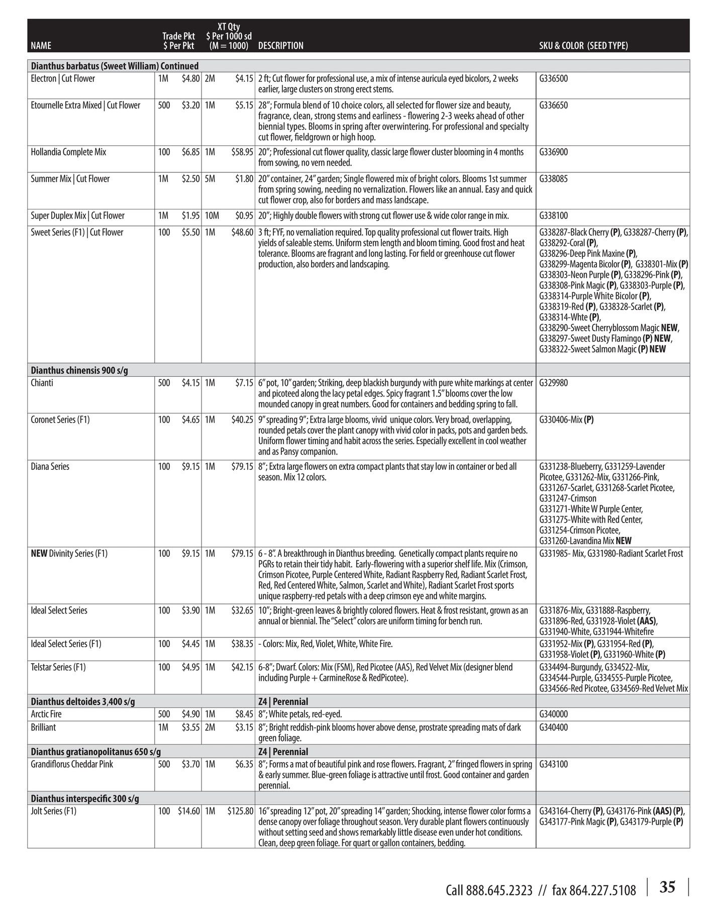 GeoSeed Professional Seed Catalog Weekly Ad July 1, 2026 - June 30, 2027