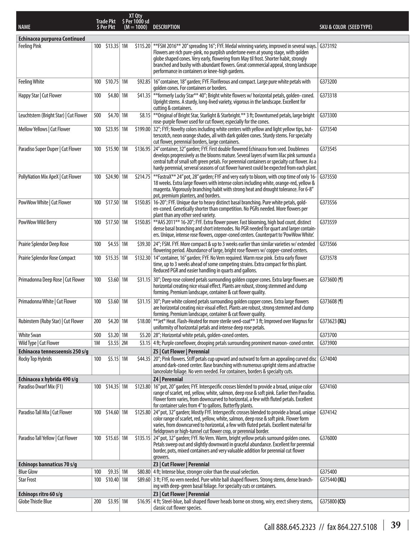 GeoSeed Professional Seed Catalog Weekly Ad July 1, 2026 - June 30, 2027