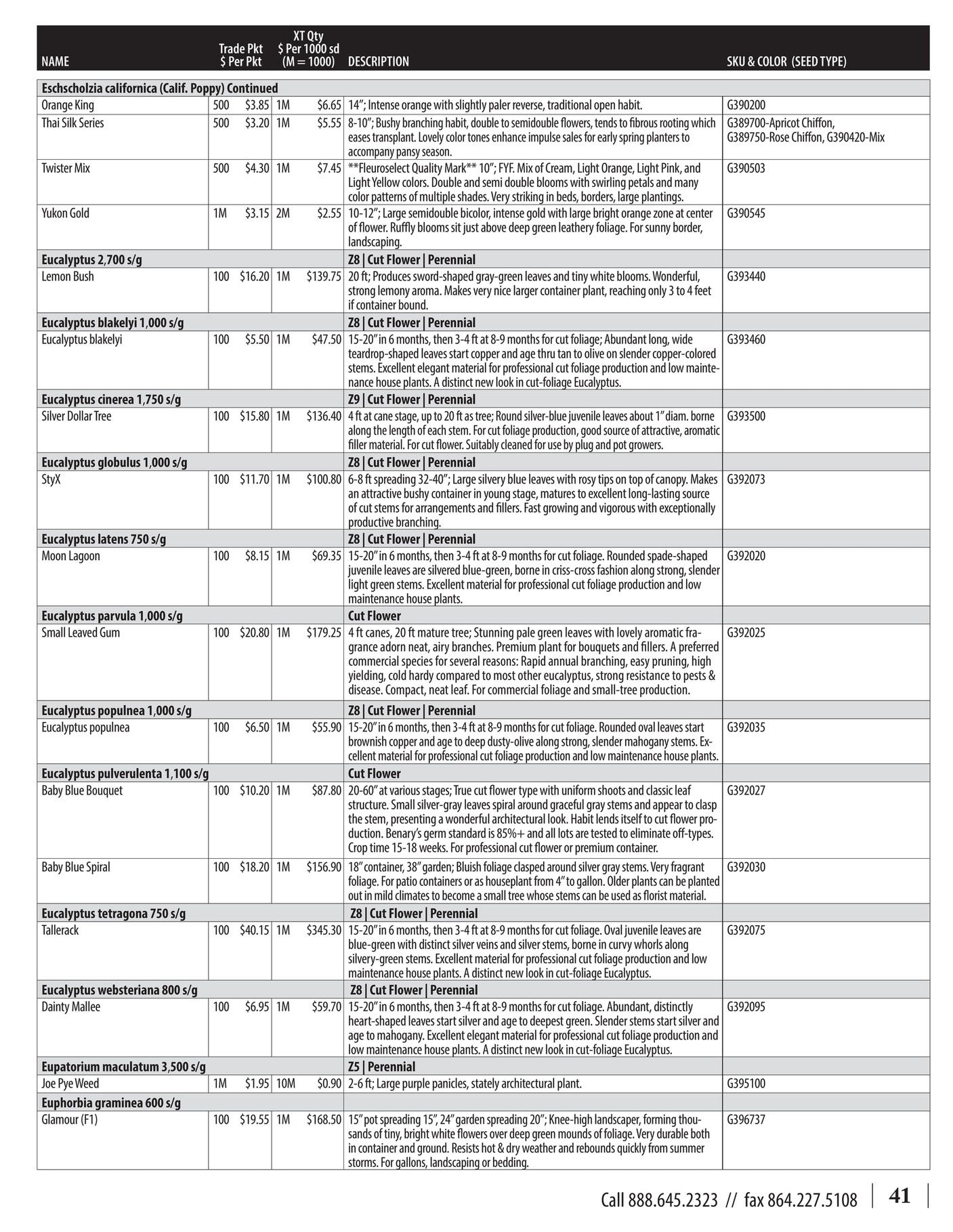 GeoSeed Professional Seed Catalog Weekly Ad July 1, 2026 - June 30, 2027