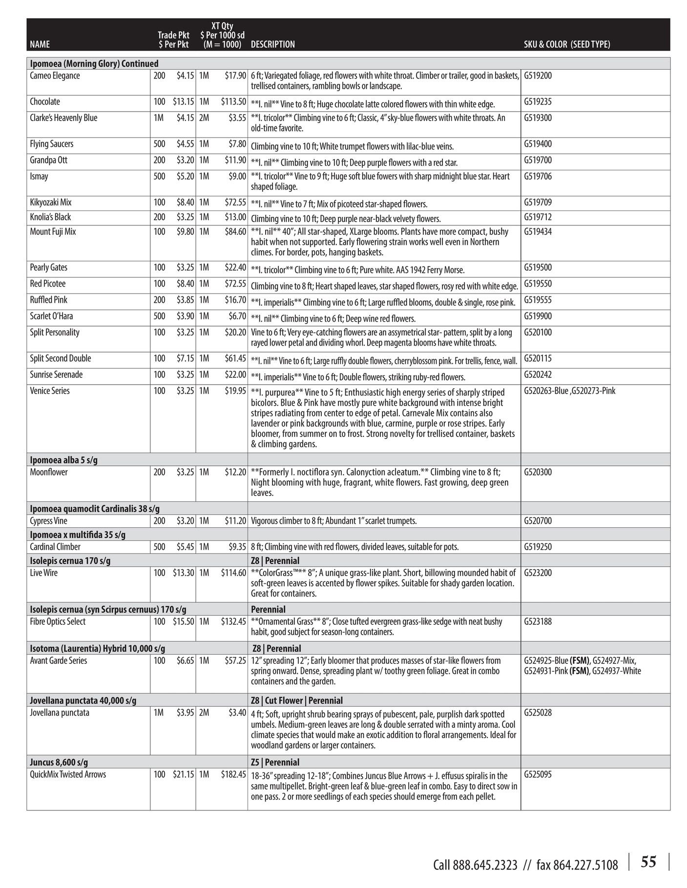 GeoSeed Professional Seed Catalog Weekly Ad July 1, 2026 - June 30, 2027
