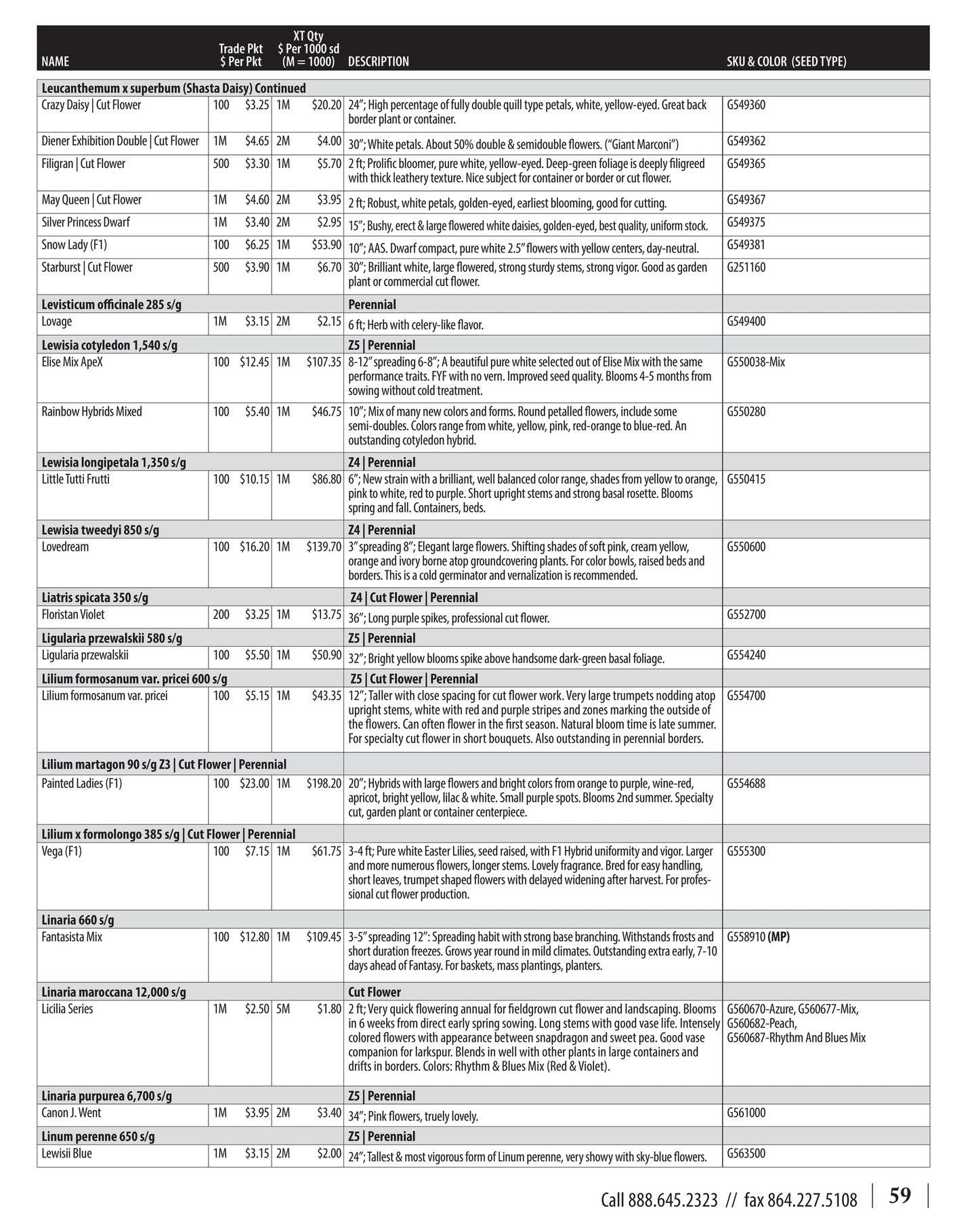 GeoSeed Professional Seed Catalog Weekly Ad July 1, 2026 - June 30, 2027
